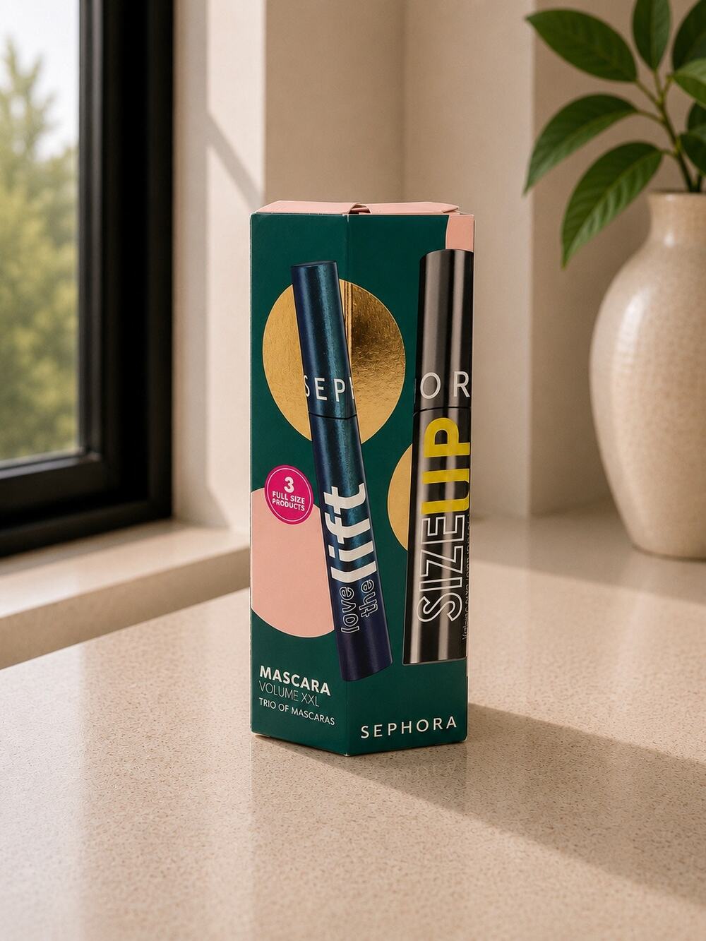 New Sephora Favorites Limited Edition Mascara Trio Full Size Set Size Up Lift
